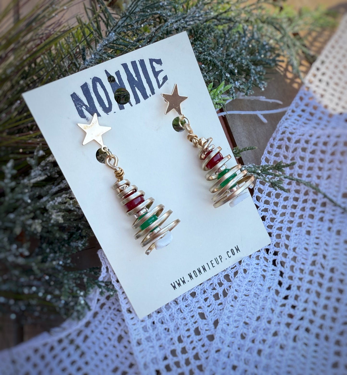 Christmas Tree Earrings