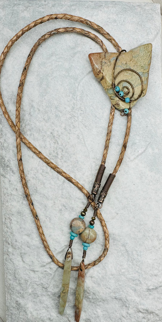 Acacia Bolo Tie- Set