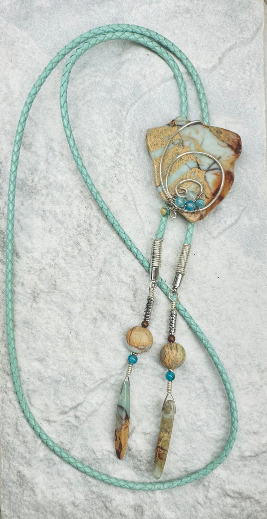 Lupine Bolo Tie- Set