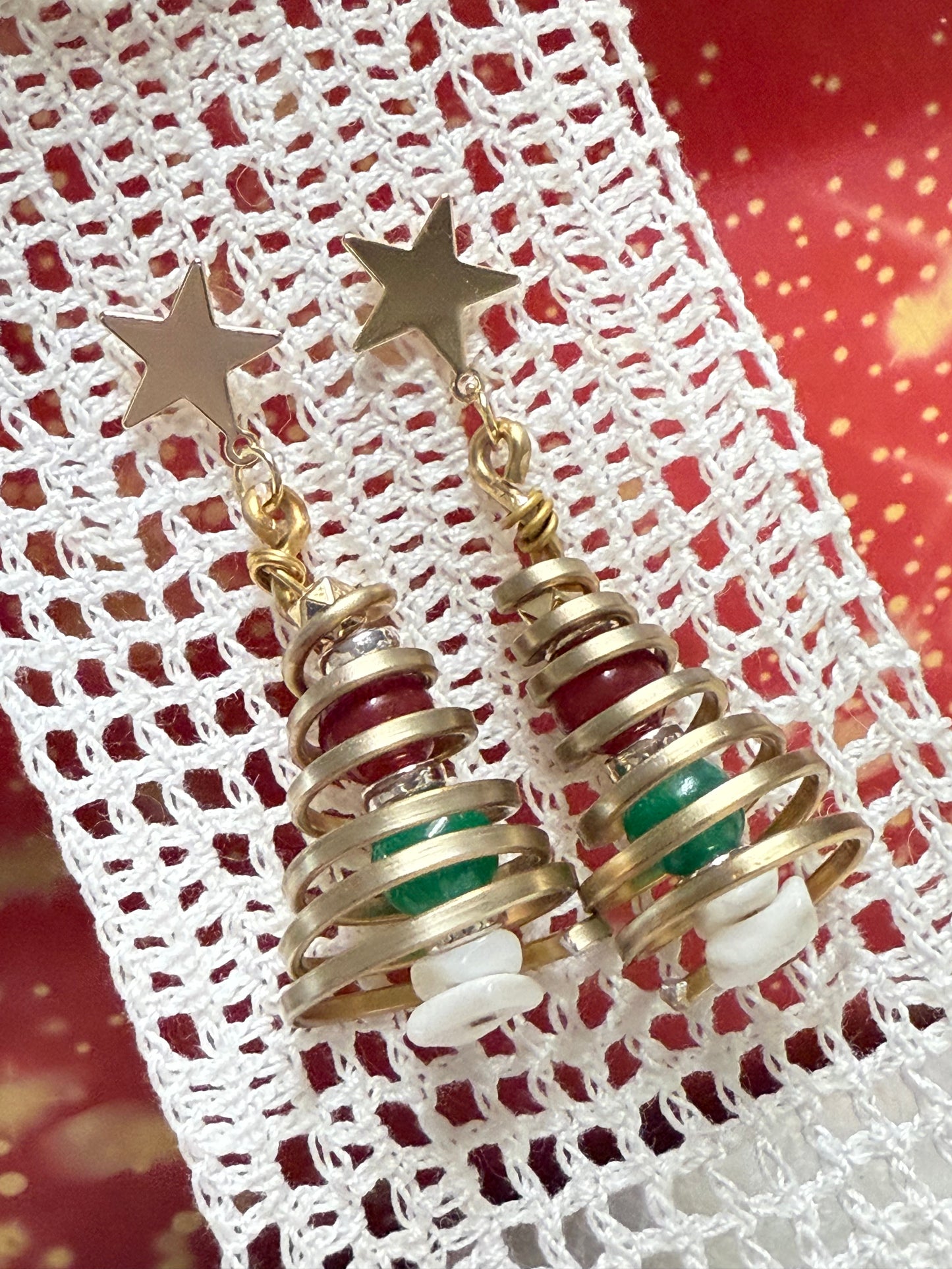 Christmas Tree Earrings