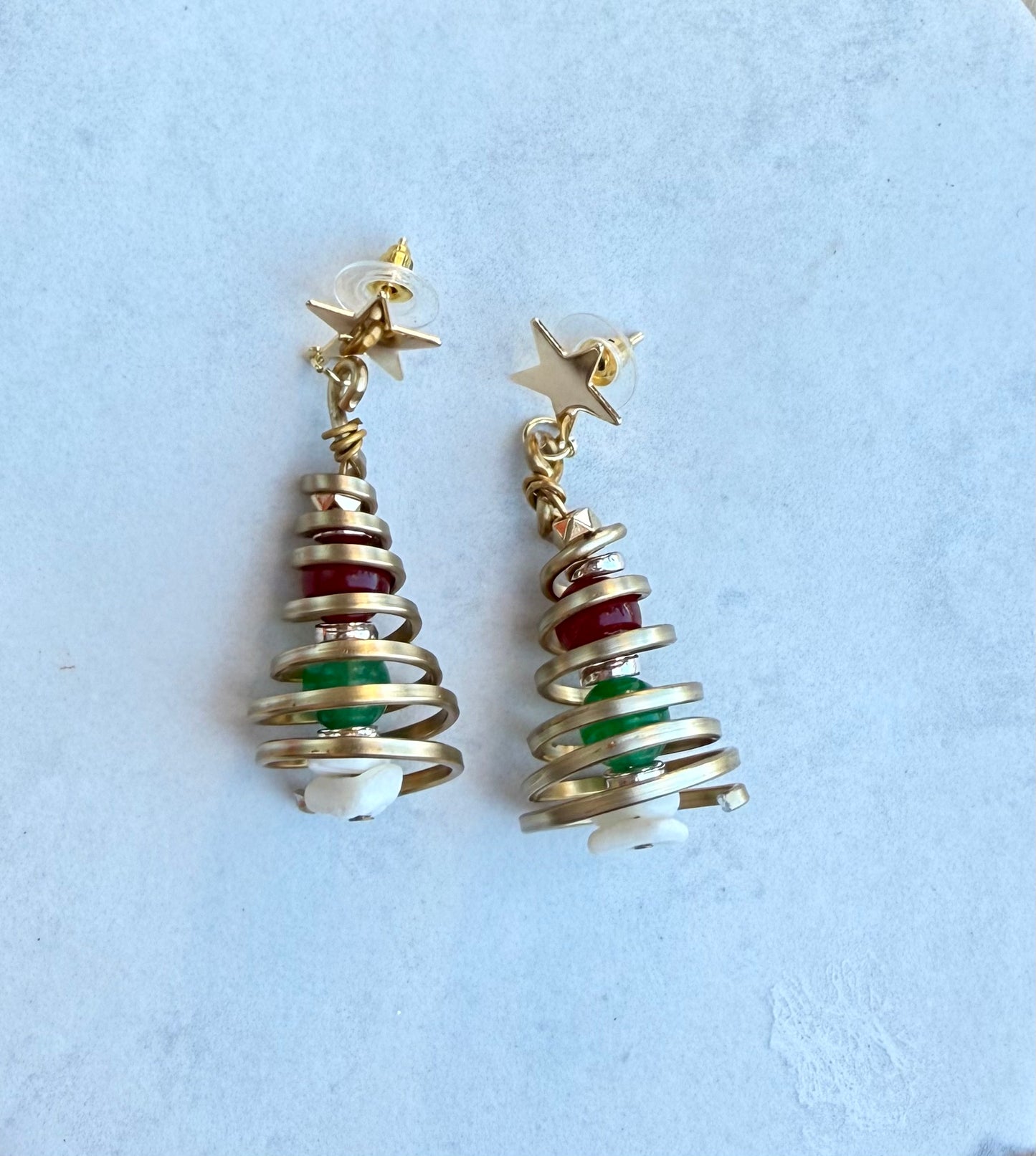 Christmas Tree Earrings