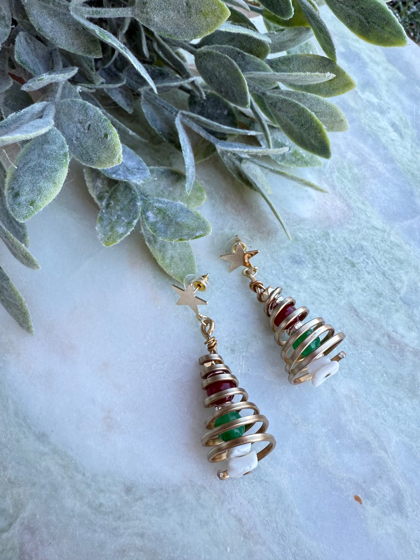 Christmas Tree Earrings